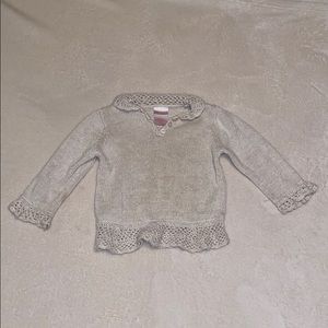 ARIZONA Girls 2T Sparkle Knitted Sweater